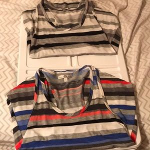 striped tank tops